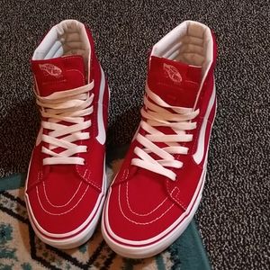 Red High top vans